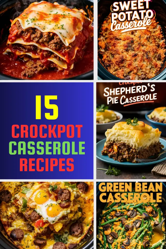 15 Crockpot Casserole Recipes 2 Crockpot Casserole Recipes