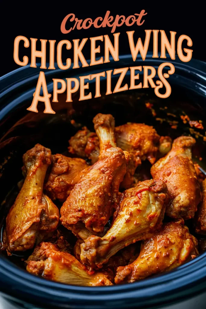 14 Delicious Crockpot Appetizers 7 Crockpot Chicken Wing Appetizers