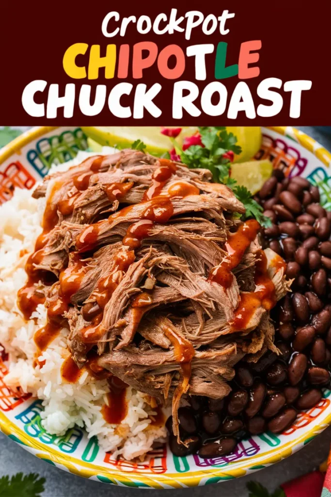 12 Crockpot Chuck Roast Recipes 14 Crockpot Chipotle Chuck Roast