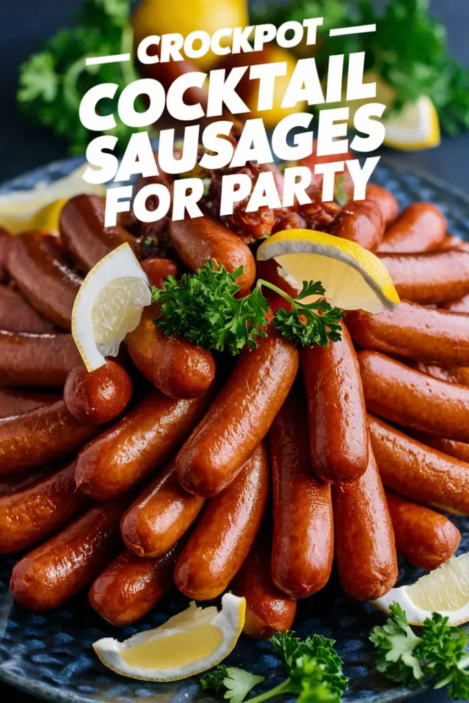 Crockpot Cocktail Sausages