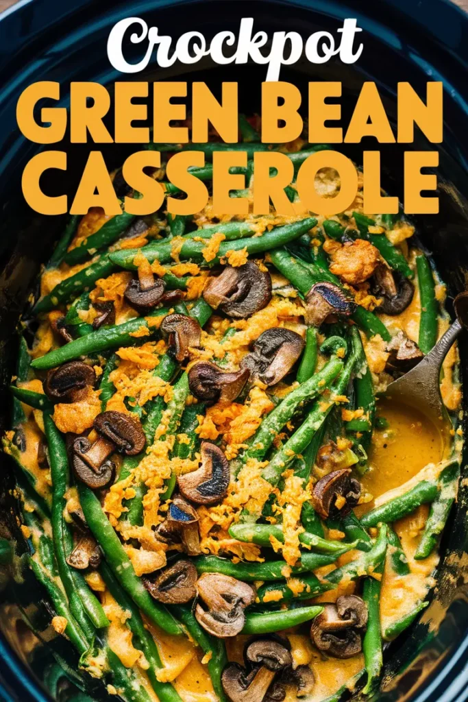 15 Crockpot Casserole Recipes 7 Crockpot Green Bean Casserole