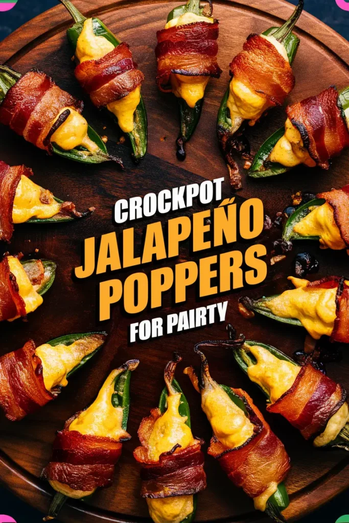 Crockpot Jalapeño Poppers