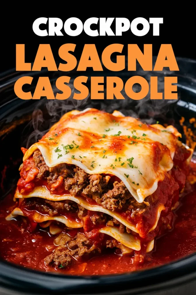 15 Crockpot Casserole Recipes 3 Crockpot Lasagna Casserole