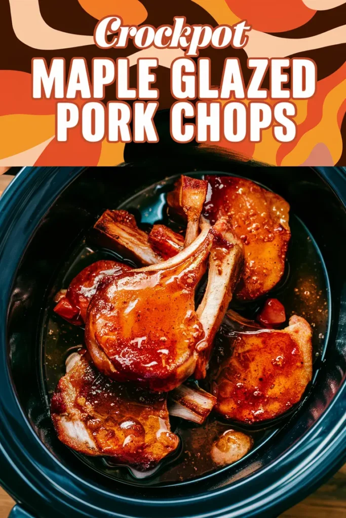 15 Crock Pot Pork Chop Recipes: Delicious, Easy, and Perfect for Any Day 15 Crockpot Maple Glazed Pork Chops