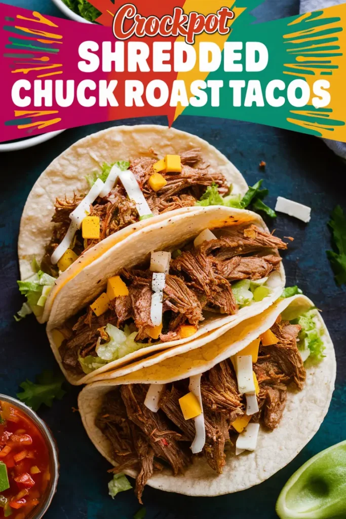 12 Crockpot Chuck Roast Recipes 8 Crockpot Shredded Chuck Roast Tacos