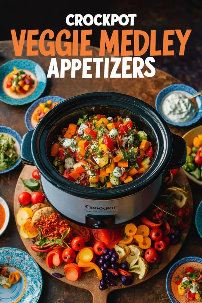 14 Delicious Crockpot Appetizers 13 Crockpot Veggie Medley Appetizers