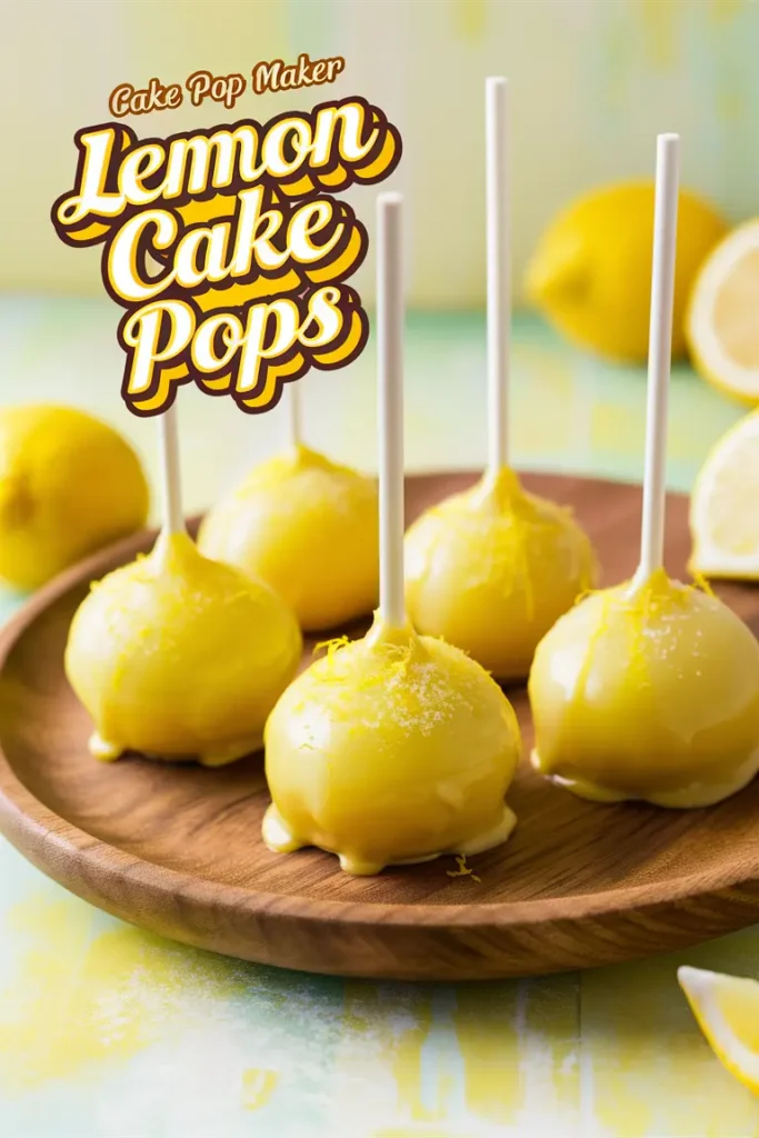 13 Cake Pop Maker Recipes 7 Lemon Cake Pops