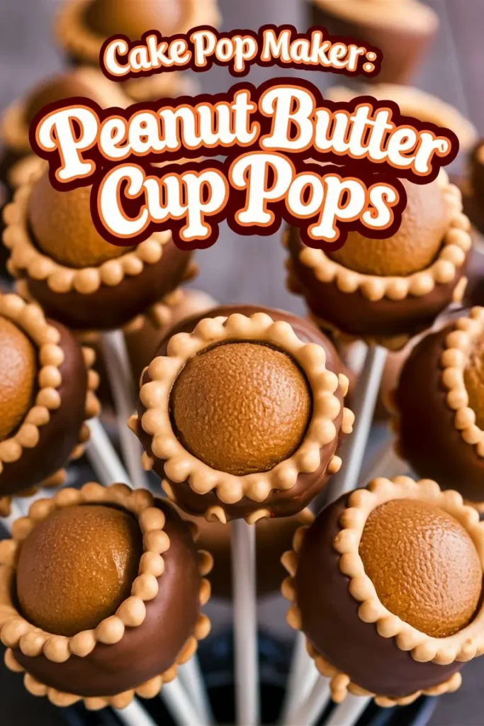 13 Cake Pop Maker Recipes 11 Peanut Butter Cup Pops