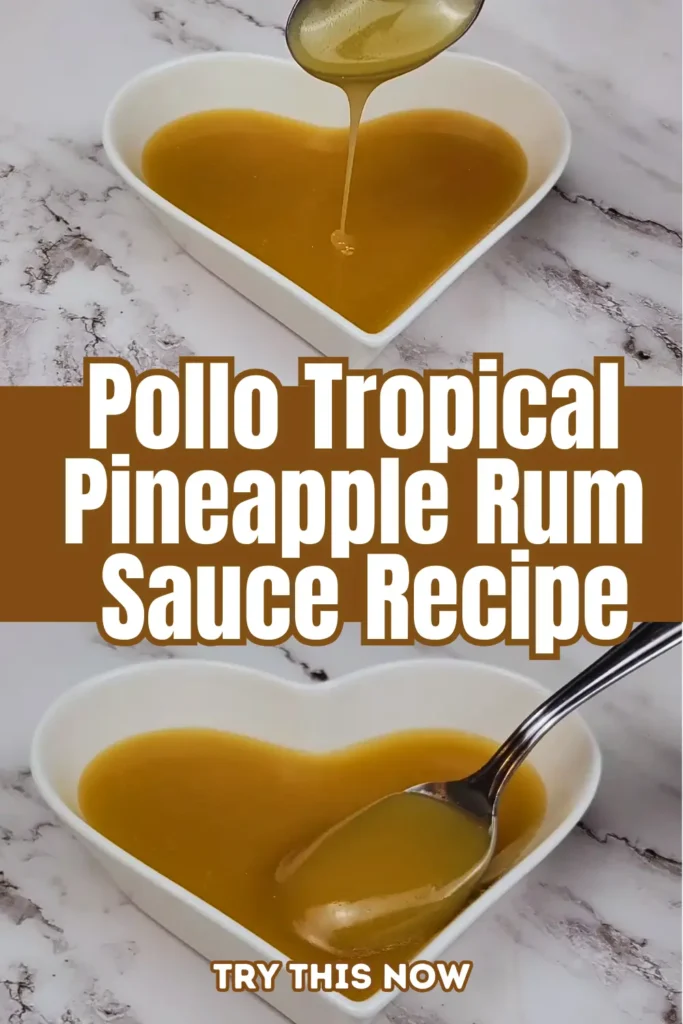 Pollo Tropical Pineapple Rum Sauce Recipe 1