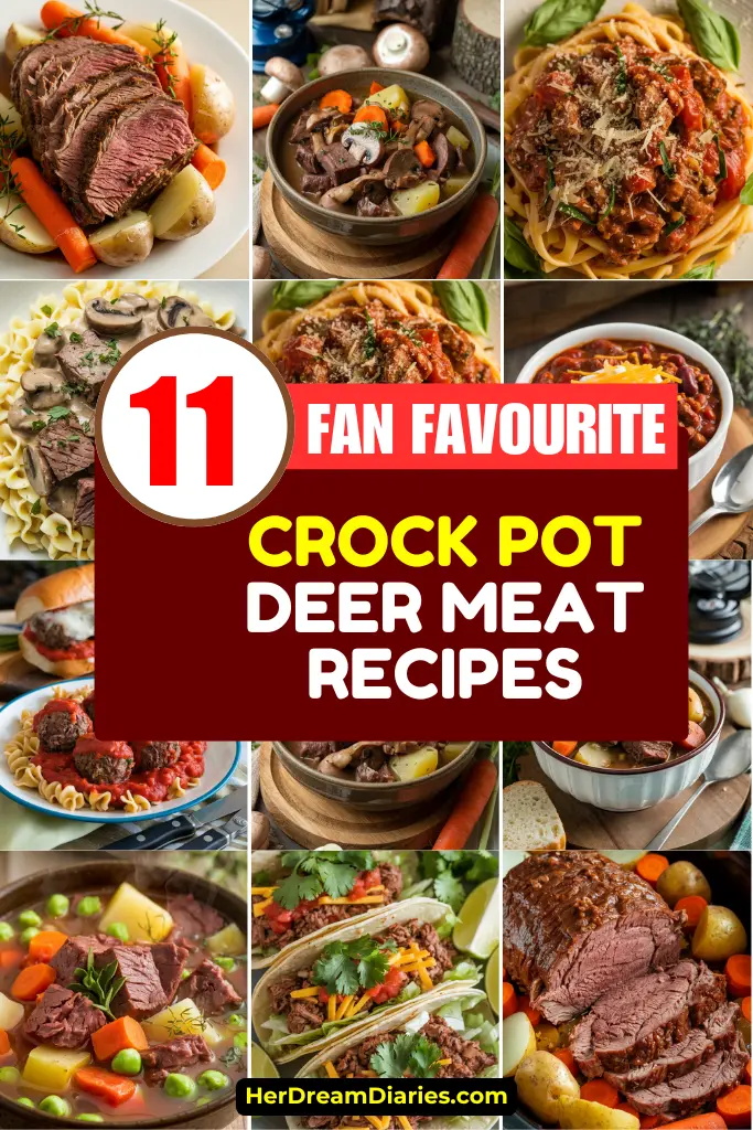 11 Delicious Crock Pot Deer Meat Recipes