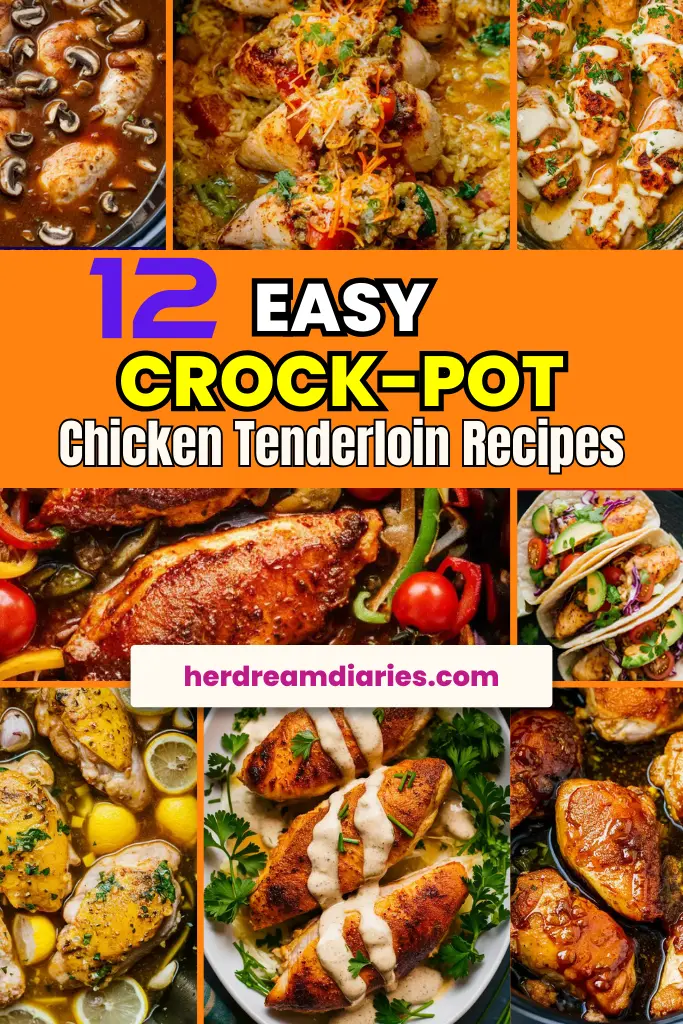 12 Easy Crockpot Chicken Tenderloin Recipes 2 12 Easy Crockpot Chicken Tenderloin Recipes
