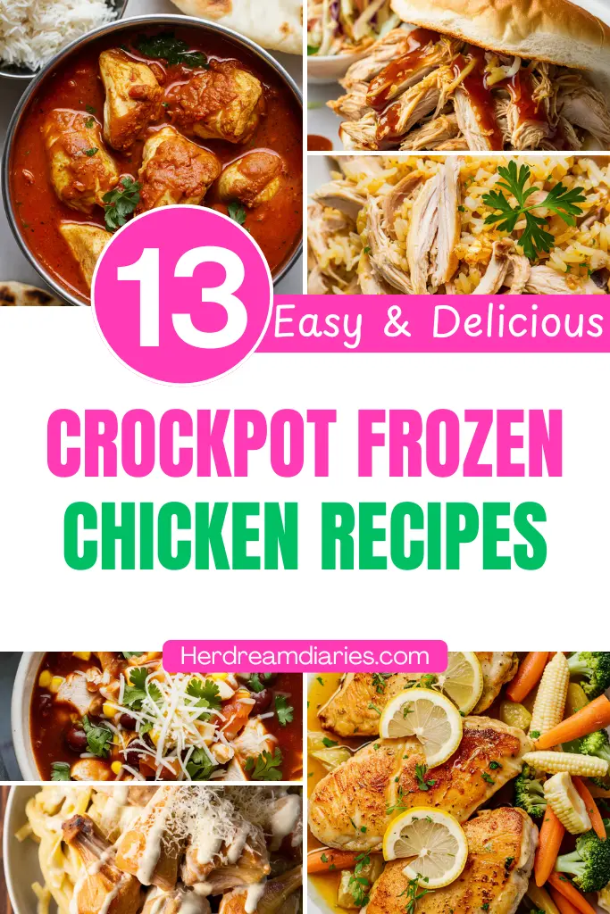 13 Delicious Crockpot Frozen Chicken Recipes
