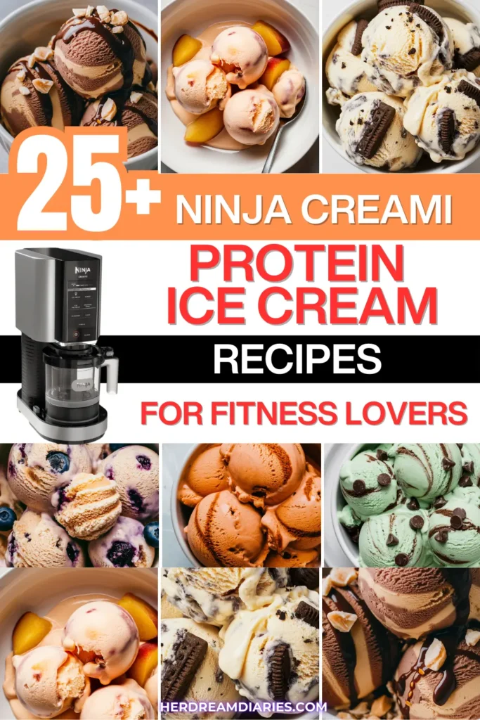 25 Ninja Creami Protein Ice Cream Recipes for Fitness Lovers
