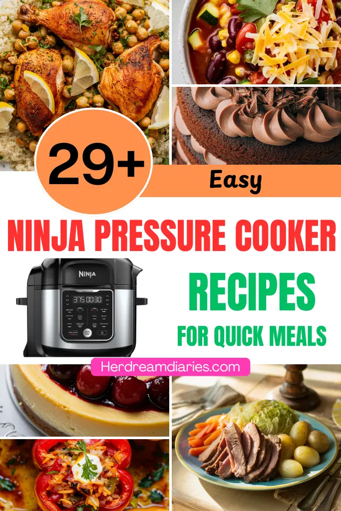 29 Easy Ninja Pressure Cooker Recipes for Quick Meals