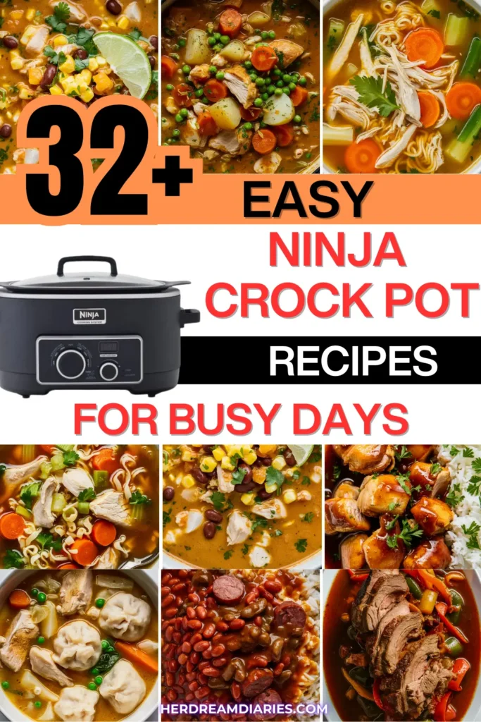 32 Easy Ninja Crock Pot Recipes for Busy Days