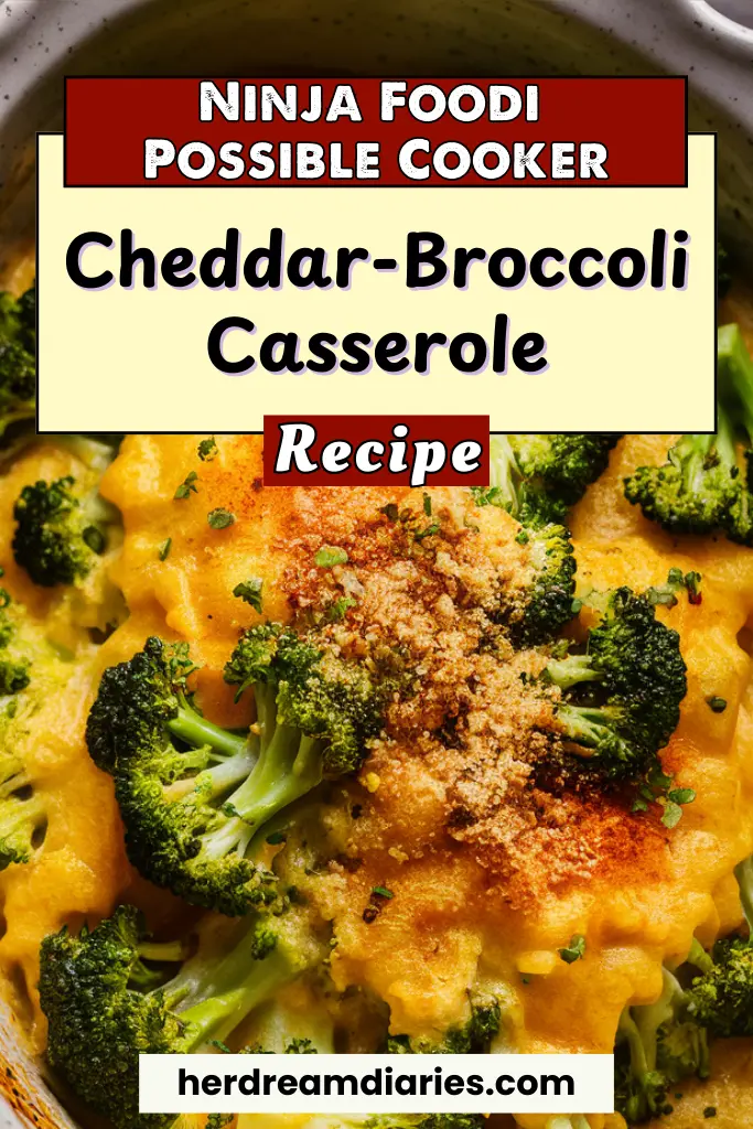 17 Ninja Foodi Possible Cooker Pro Recipes 12 Cheddar-Broccoli Casserole