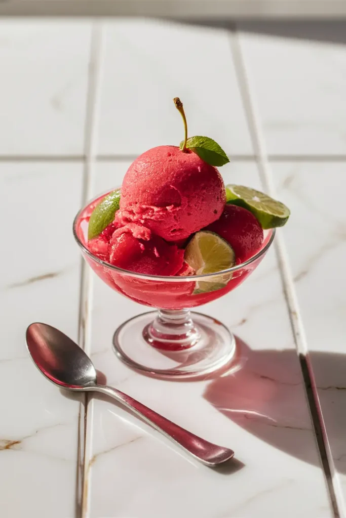 29 Easy Dairy-Free Ninja Creami Recipes for Everyone 7 Cherry Limeade Sorbet