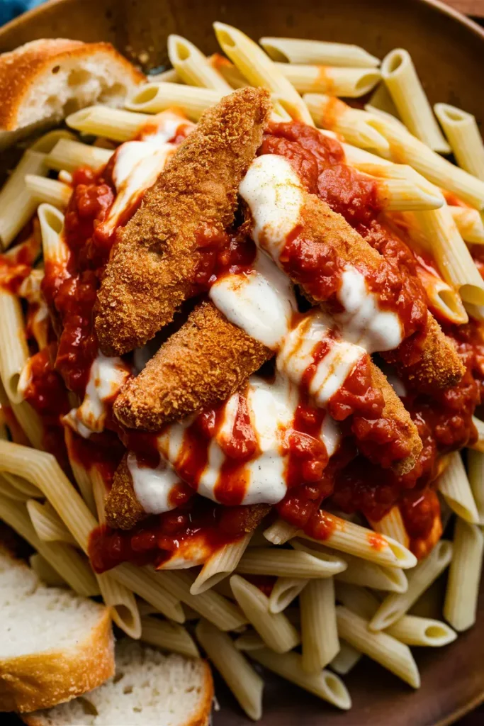 Chicken Parmesan Penne