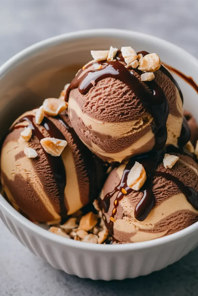 Chocolate Peanut Butter Protein Swirl