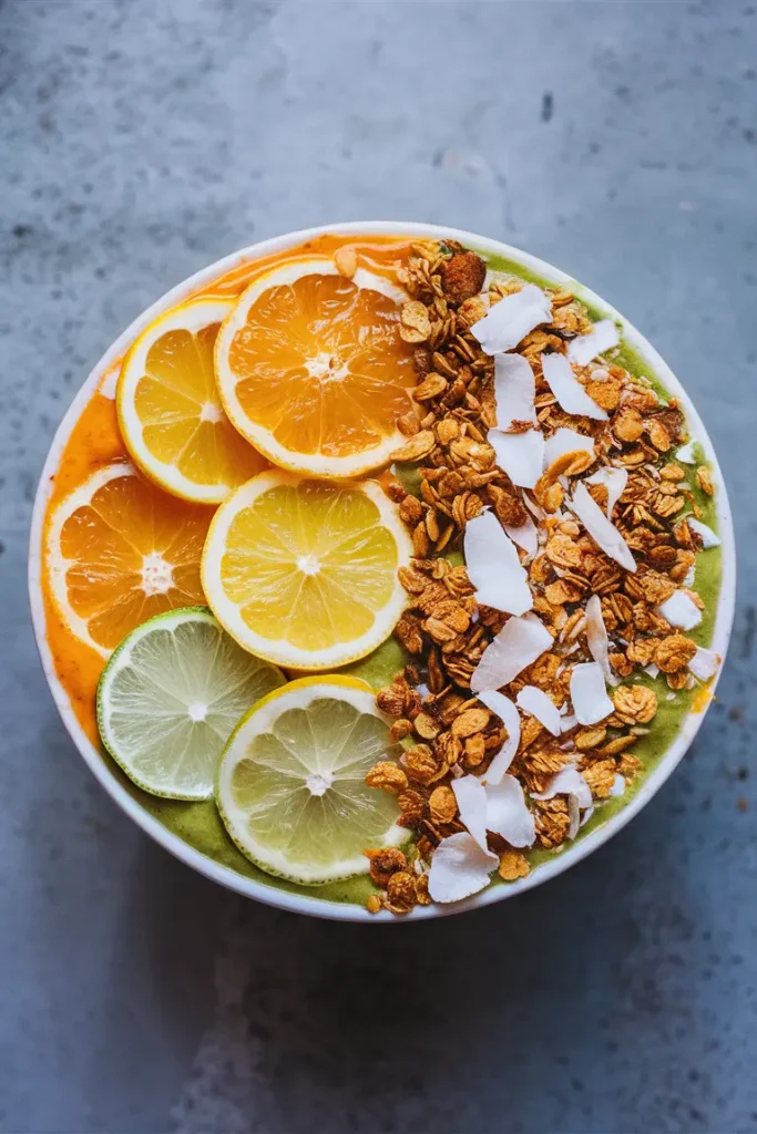 Citrus Zing Smoothie Bowl