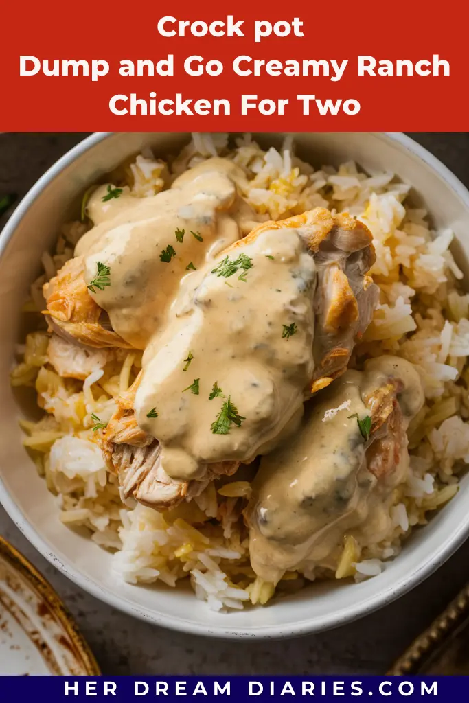 13 Easy Crock Pot Dump And Go Recipes 12 Creamy Ranch Chicken