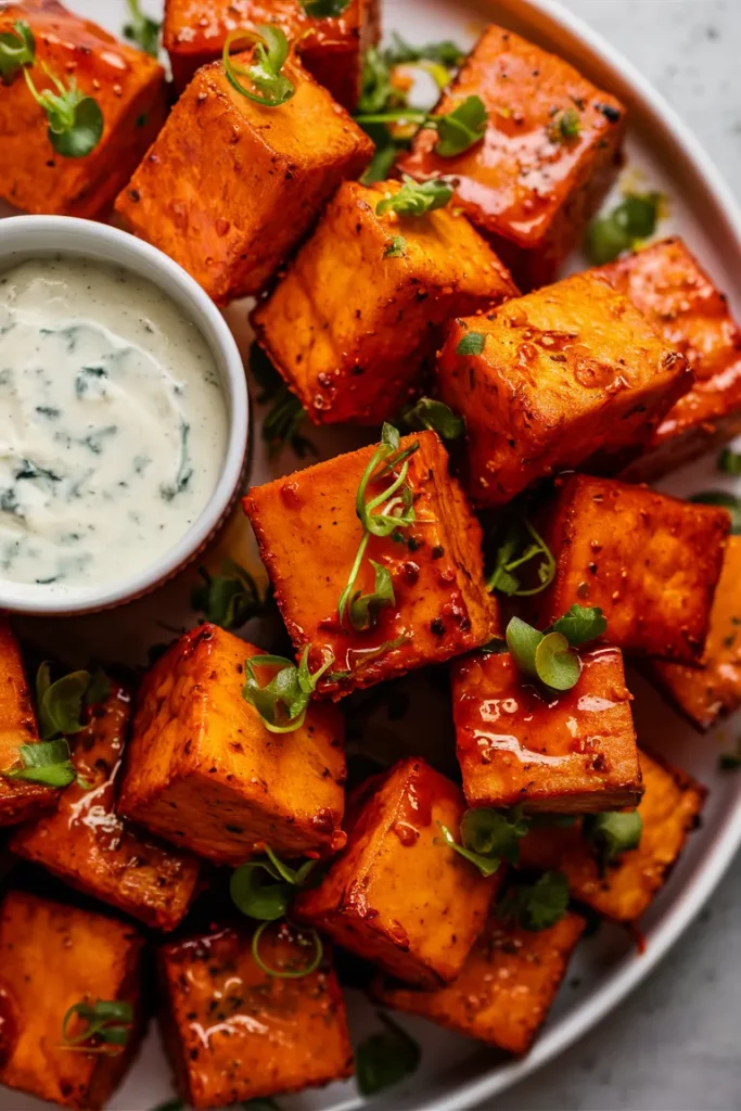29+ Quick and Tasty Ninja Speedi Rapid Cooker Recipes 6 Crispy Buffalo Tofu Bites