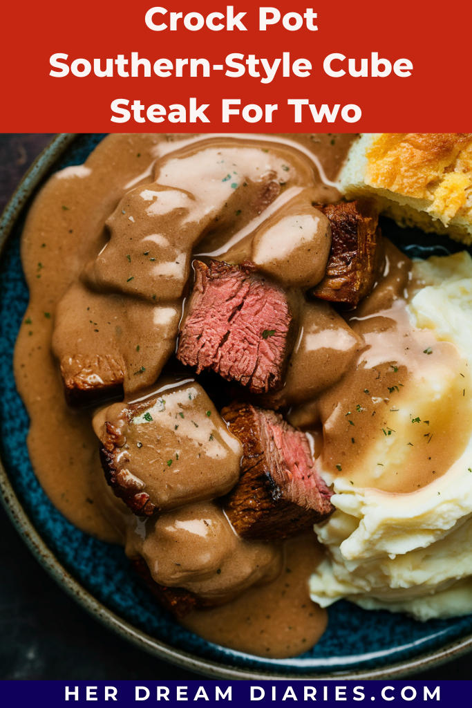 Crock Pot Southern Style Cube Steak For Two