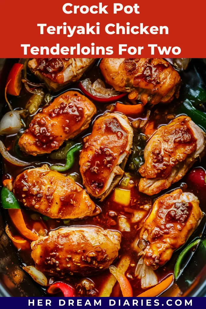 12 Easy Crockpot Chicken Tenderloin Recipes 12 Crock Pot Teriyaki Chicken Tenderloins For Two