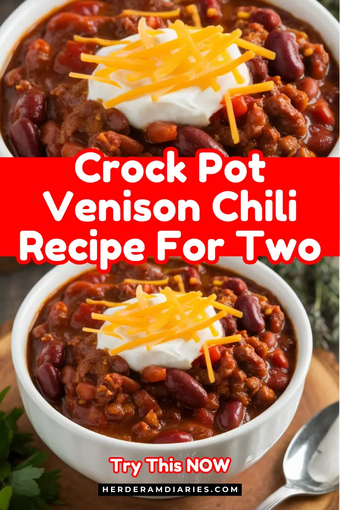 Crock Pot Venison Chili Recipe For Two