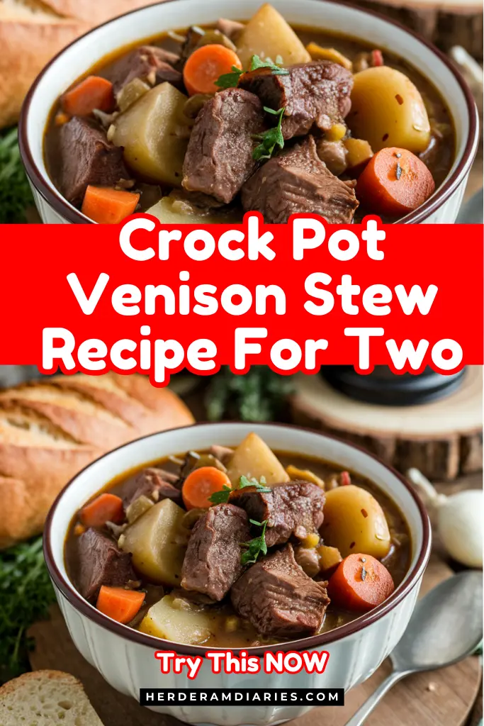 Crock Pot Venison Stew Recipe For Two