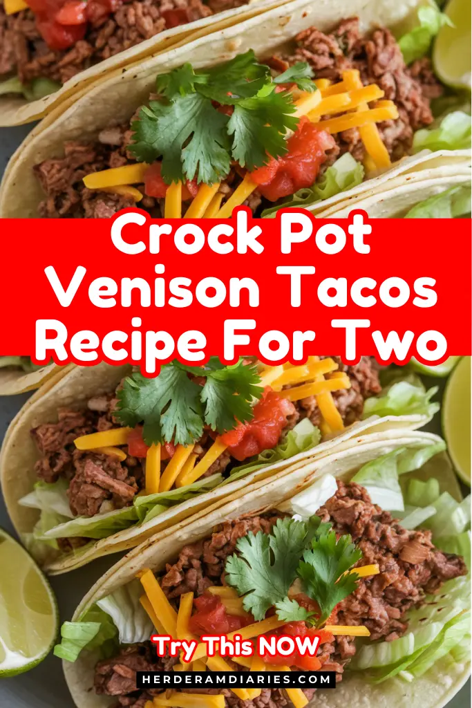 Crock Pot Venison Tacos Recipe For Two
