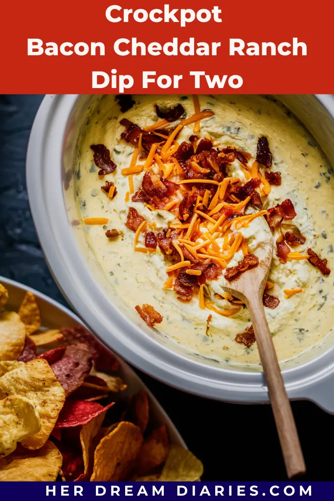 12 Easy Crockpot Warm Dips Recipes 5 Crockpot Bacon Cheddar Ranch Dip For Two
