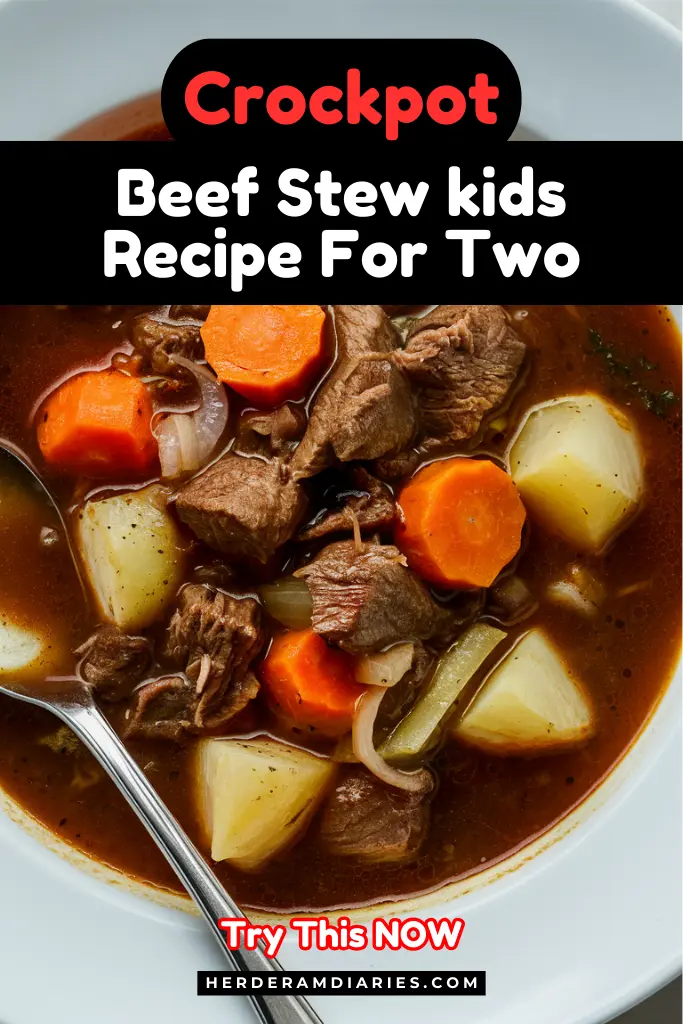 10 Easy Crockpot Recipes For kids 5 Crockpot Beef Stew kids Recipe For Two