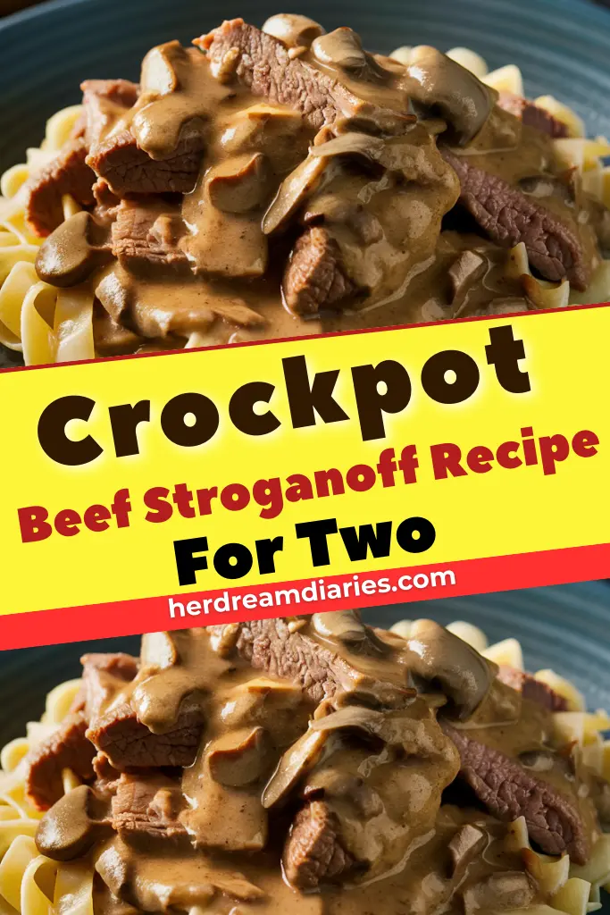16 Easy Crockpot Recipes for Two 10 Crockpot Beef Stroganoff Recipe For Two