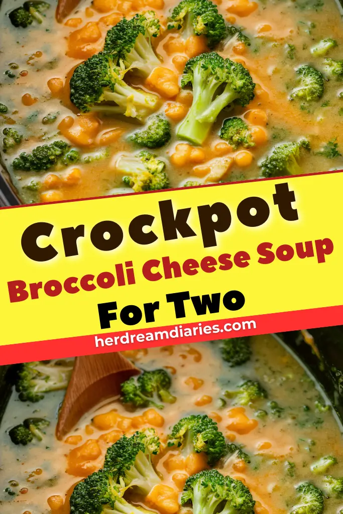 16 Easy Crockpot Recipes for Two 8 Crockpot Broccoli Cheese Soup Recipe For Two