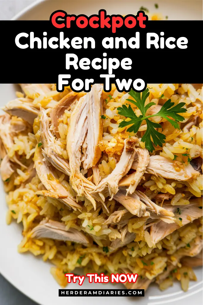 Crockpot Chicken and Rice Recipe For Two
