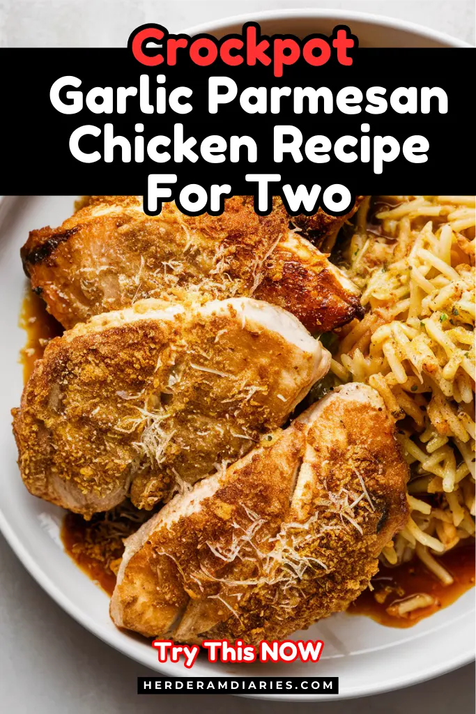 Crockpot Garlic Parmesan Chicken Recipe For Two