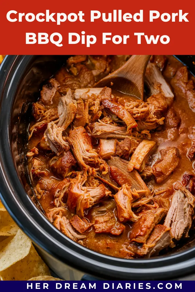 12 Easy Crockpot Warm Dips Recipes 8 Crockpot Pulled Pork BBQ Dip For Two