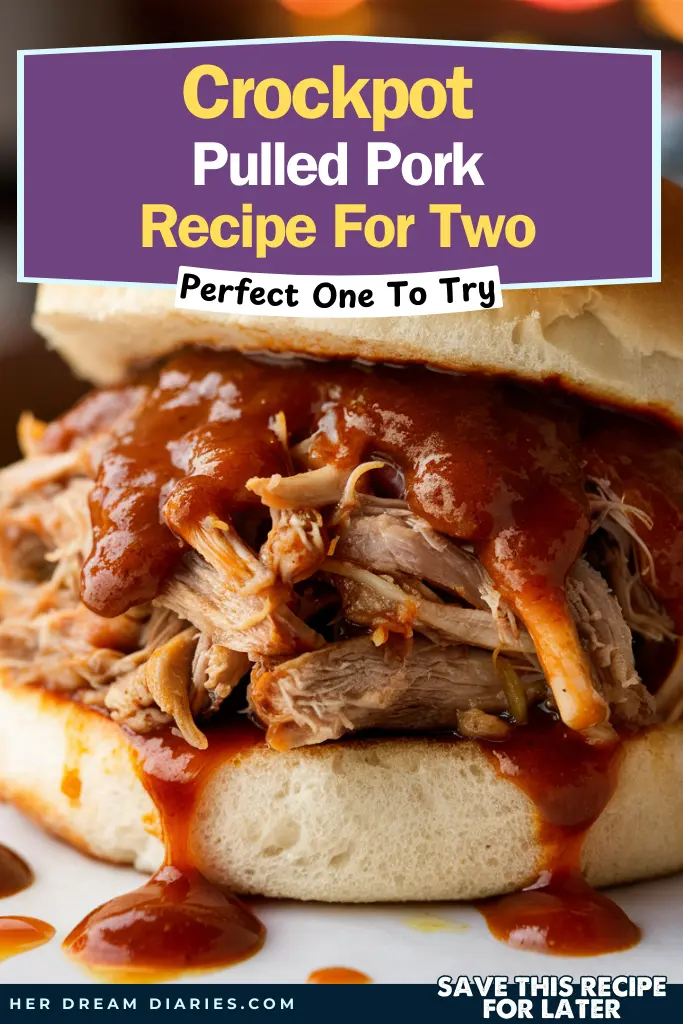 Crockpot Pulled Pork Recipe For Two 1