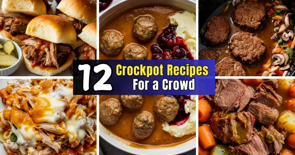 Crockpot Recipes For a Crowd