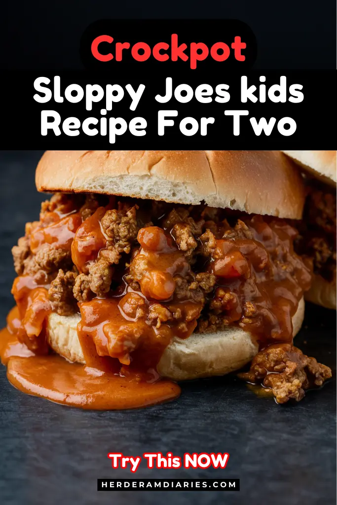 10 Easy Crockpot Recipes For kids 9 Crockpot Sloppy Joes kids Recipe For Two