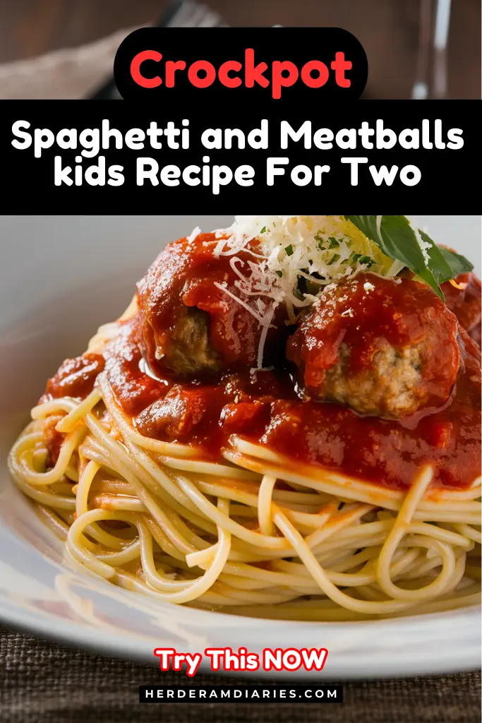 10 Easy Crockpot Recipes For kids 7 Crockpot Spaghetti and Meatballs kids Recipe For Two