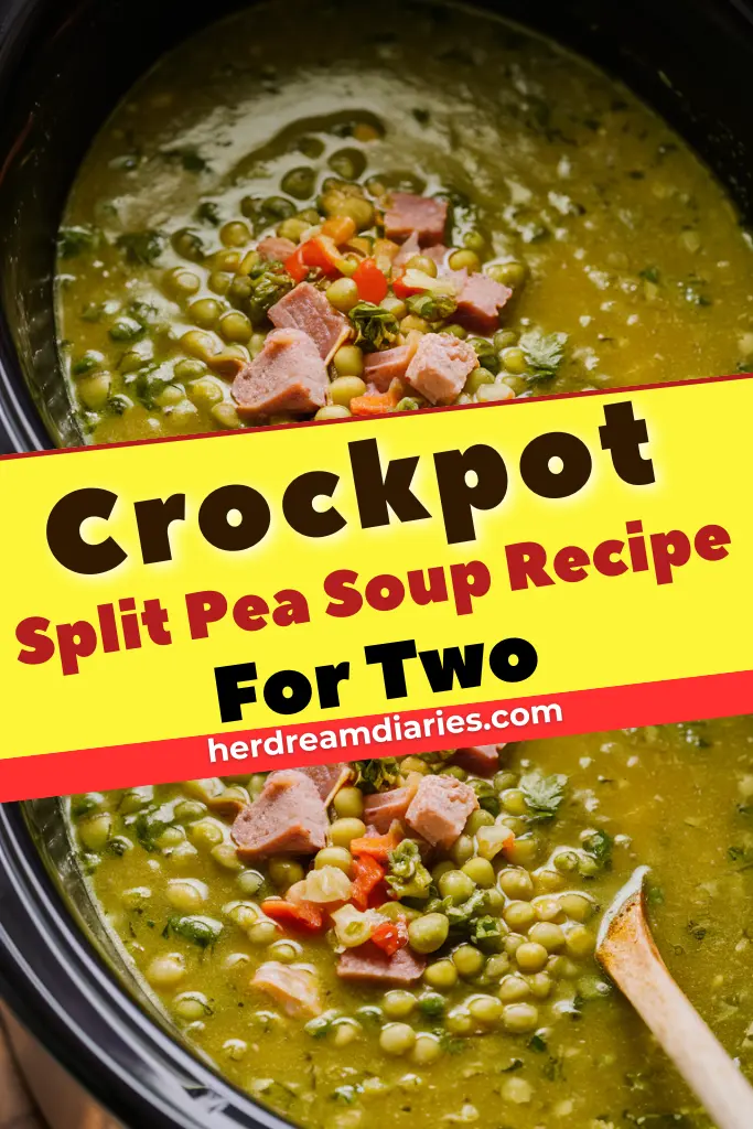 16 Easy Crockpot Recipes for Two 6 Crockpot Split Pea Soup Recipe For Two