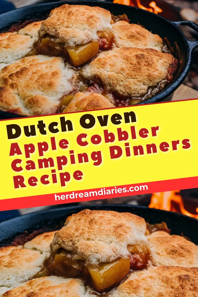 13 Easy Dutch Oven Camping Dinner Recipes 5 Dutch Oven Apple Cobbler Camping Dinners Recipe