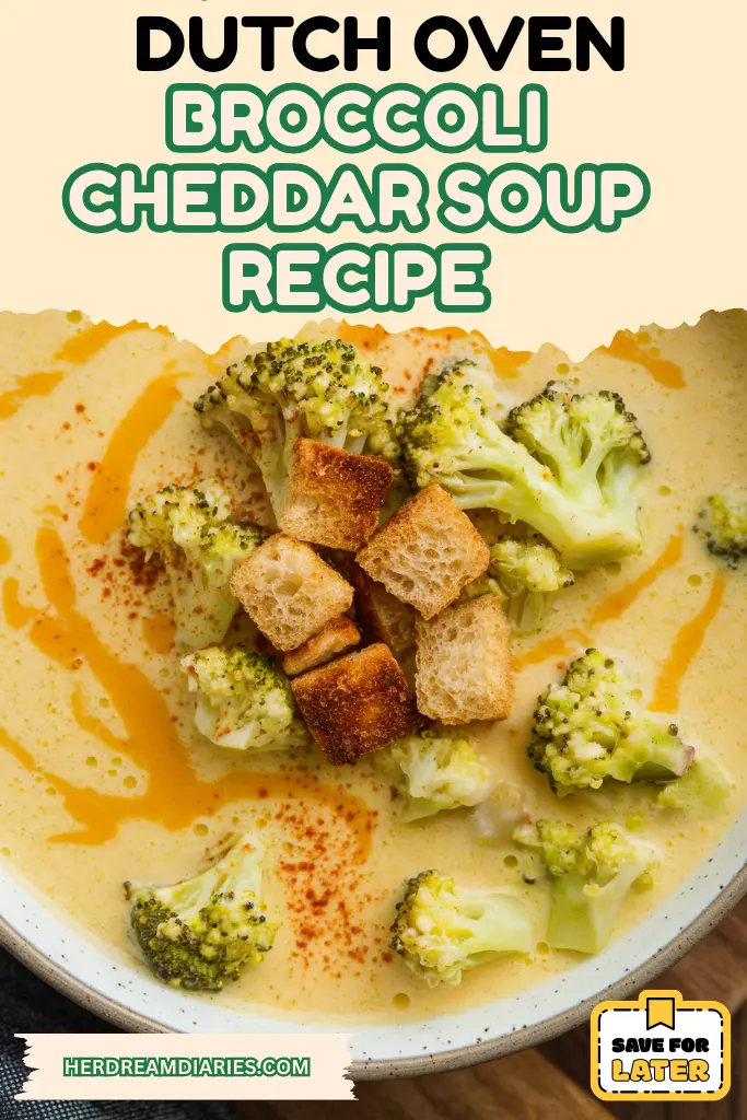 13 Dutch Oven Soup Recipes 12 Dutch Oven Broccoli Cheddar Soup Recipe