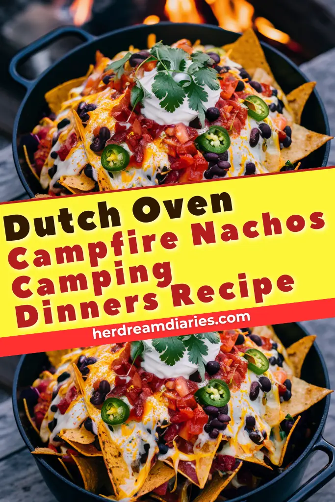 13 Easy Dutch Oven Camping Dinner Recipes 3 Dutch Oven Campfire Nachos recipe