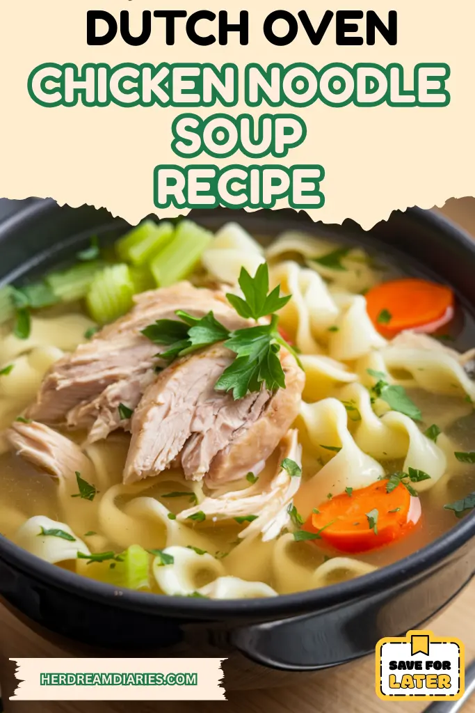 13 Dutch Oven Soup Recipes 5 Dutch Oven Chicken Noodle Soup Recipe