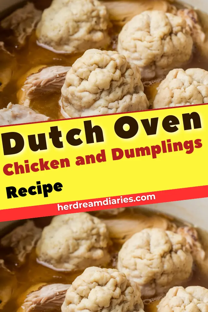 15 Dutch Oven Chicken Recipes 10 Dutch Oven Chicken and Dumplings Recipe