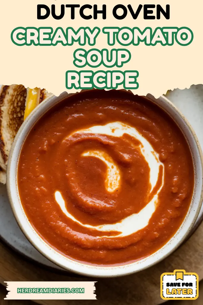 13 Dutch Oven Soup Recipes 6 Dutch Oven Creamy Tomato Soup Recipe