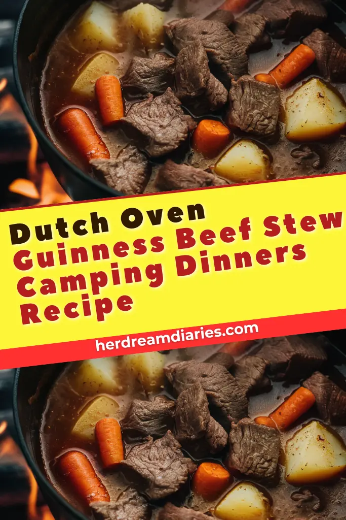 13 Easy Dutch Oven Camping Dinner Recipes 14 Dutch Oven Guinness Beef Stew Camping Dinners Recipe